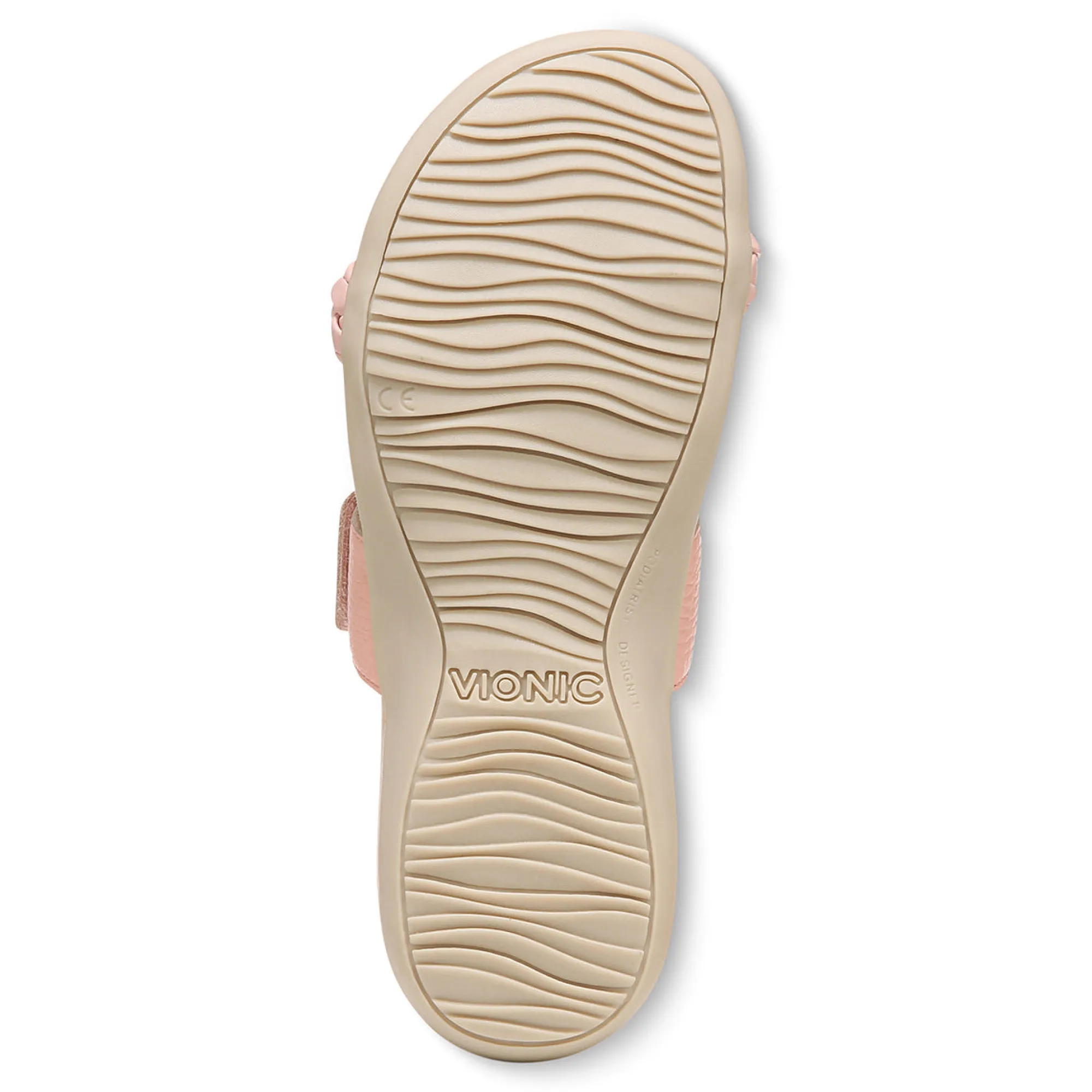 Store Vionic Jeanne Slide Sandal (Wide) Black|Cream|Gold|Rose