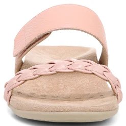 Store Vionic Jeanne Slide Sandal (Wide) Black|Cream|Gold|Rose