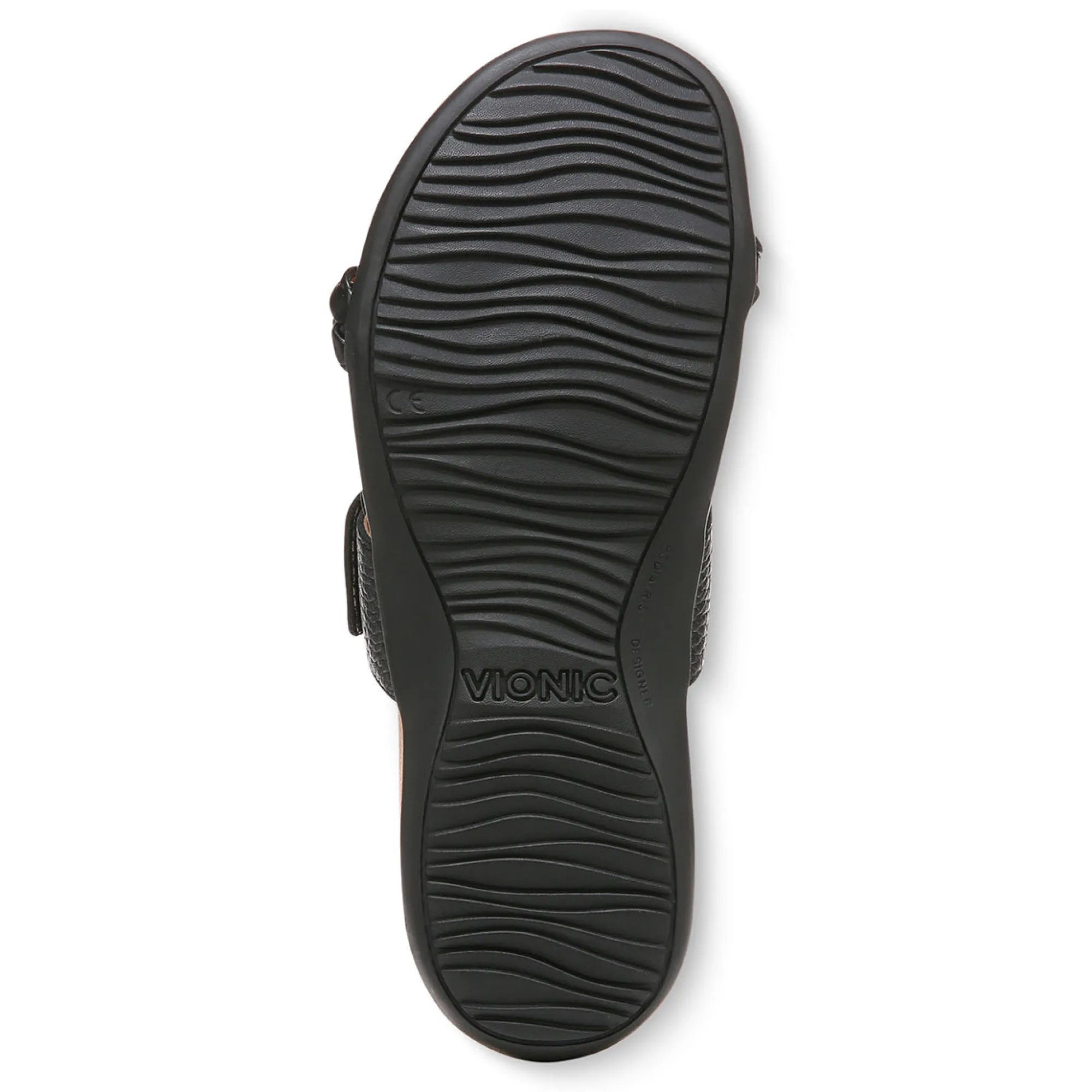 Store Vionic Jeanne Slide Sandal (Wide) Black|Cream|Gold|Rose
