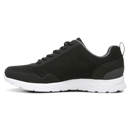 Best Vionic Jetta Sneaker Black|Light Grey|White