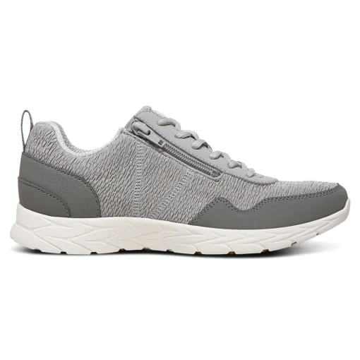 Best Vionic Jetta Sneaker Black|Light Grey|White