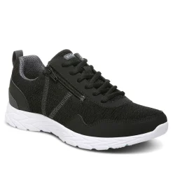 Cheap Vionic Jetta Sneaker (Wide) Black|Light Grey