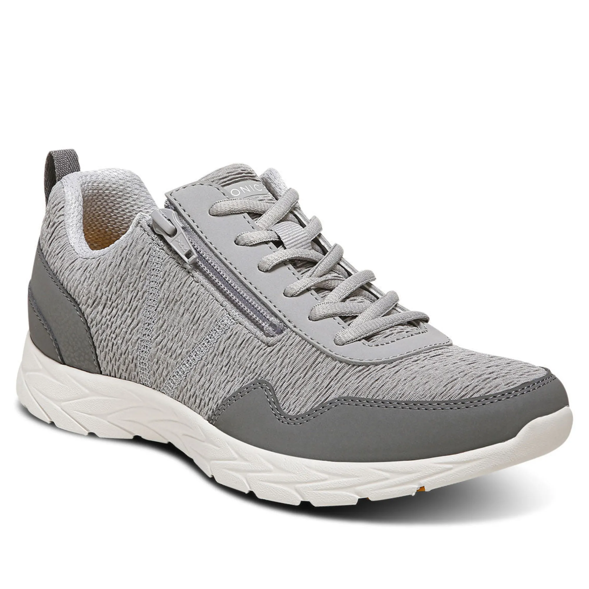 Cheap Vionic Jetta Sneaker (Wide) Black|Light Grey