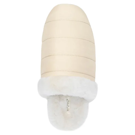 Clearance Vionic Josephine Slipper Beige|Black|Dusty Cedar