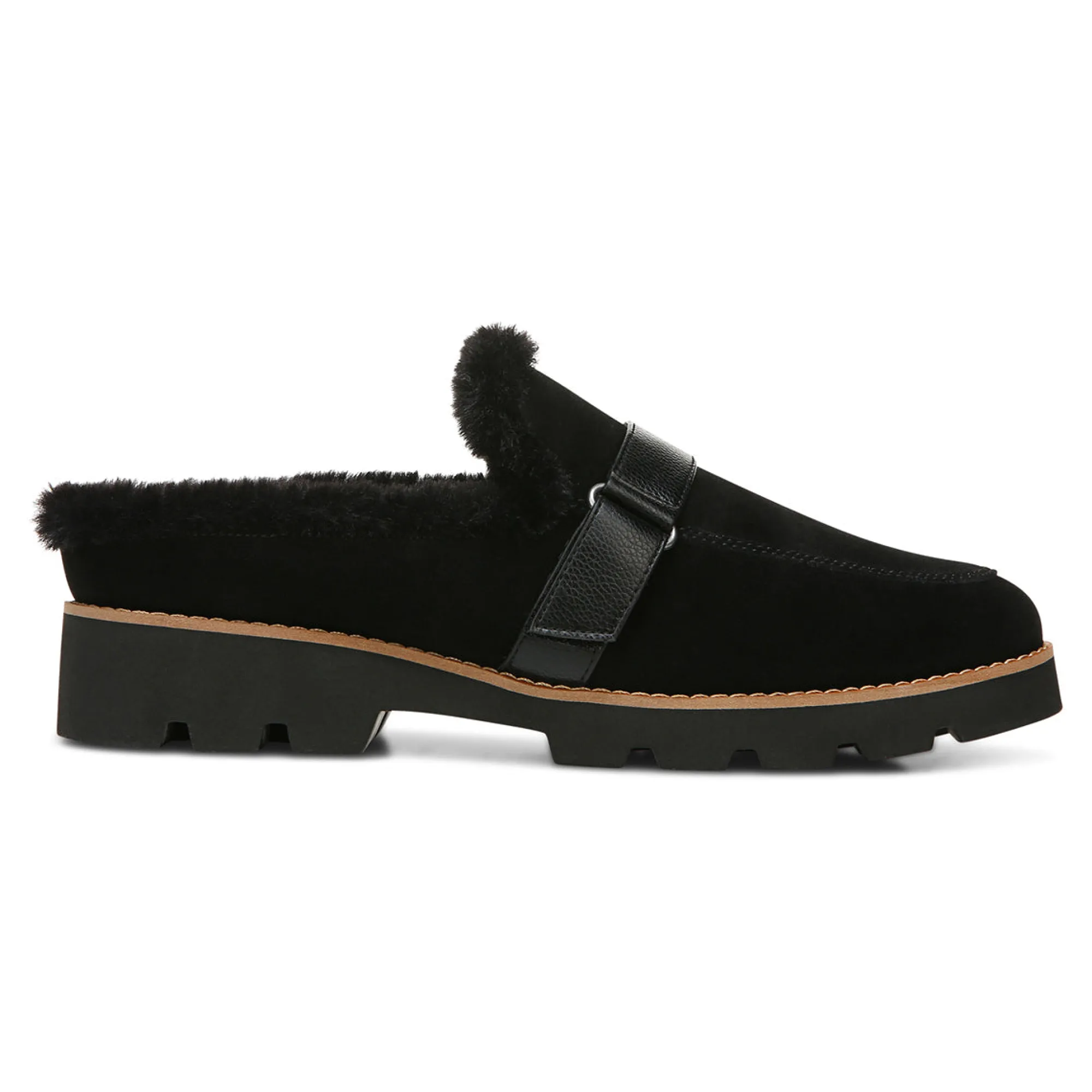 Shop Vionic Kailen Mule Black|Charcoal|Toffee