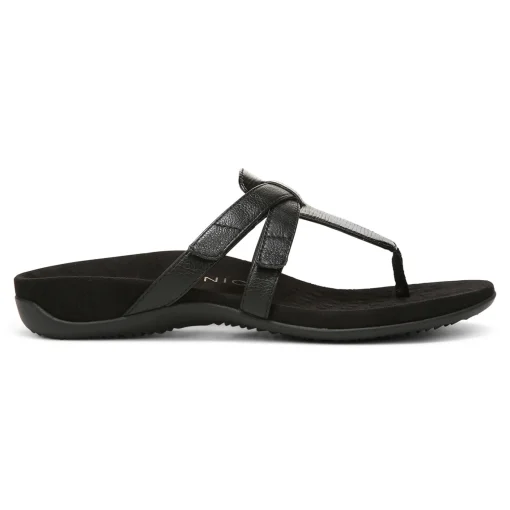 Flash Sale Vionic Karley Toe Post Sandal Black|Cream|Gold|Roze