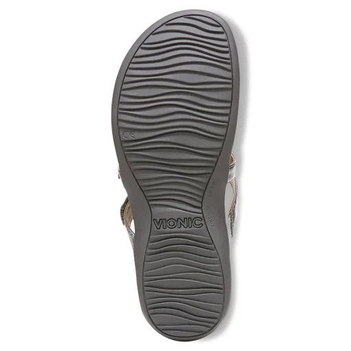 Flash Sale Vionic Karley Toe Post Sandal Black|Cream|Gold|Roze