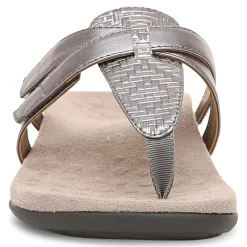 Flash Sale Vionic Karley Toe Post Sandal Black|Cream|Gold|Roze