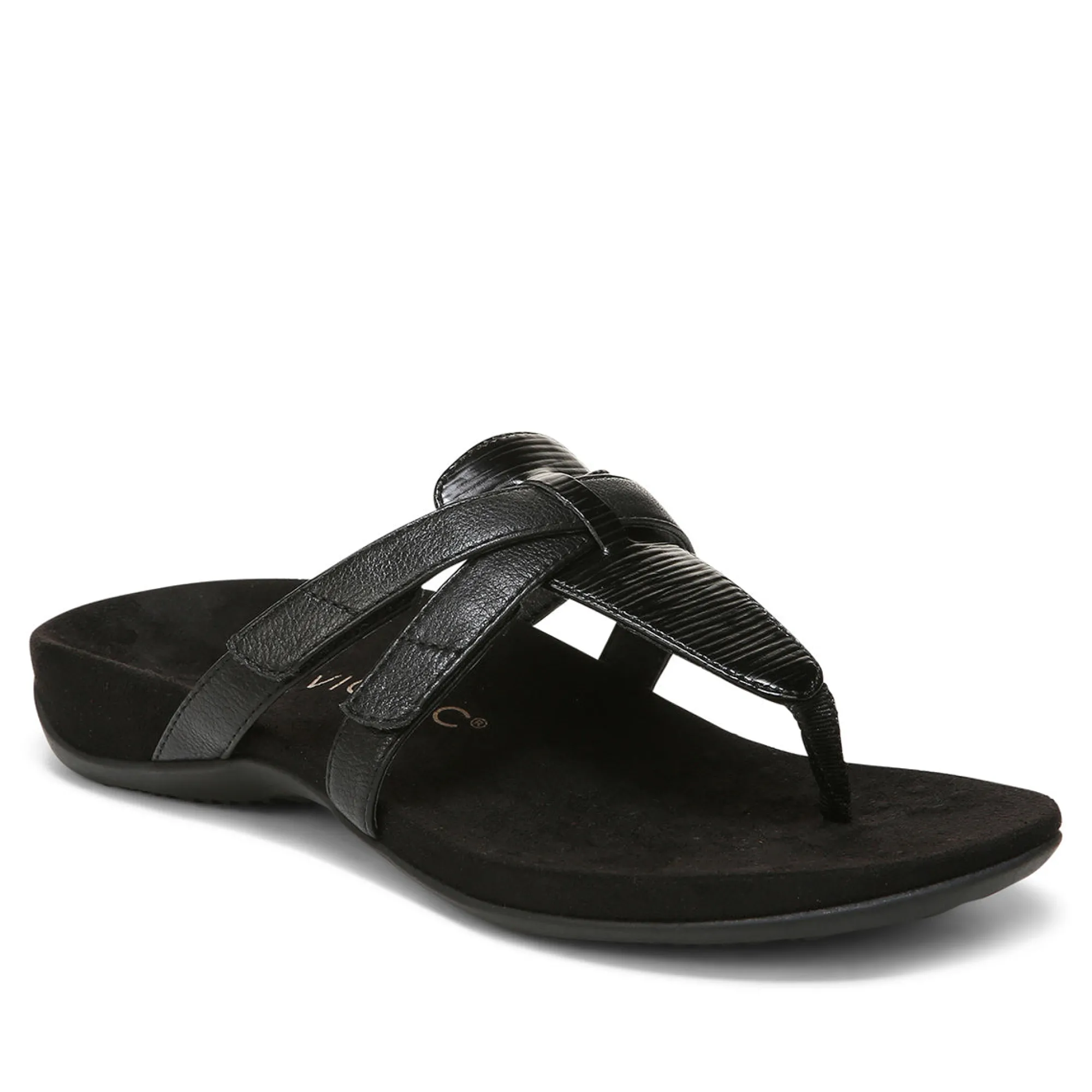 Flash Sale Vionic Karley Toe Post Sandal Black|Cream|Gold|Roze