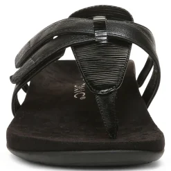 Flash Sale Vionic Karley Toe Post Sandal Black|Cream|Gold|Roze