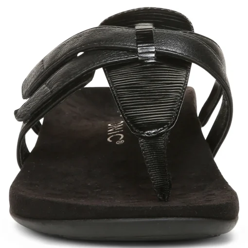 Flash Sale Vionic Karley Toe Post Sandal Black|Cream|Gold|Roze