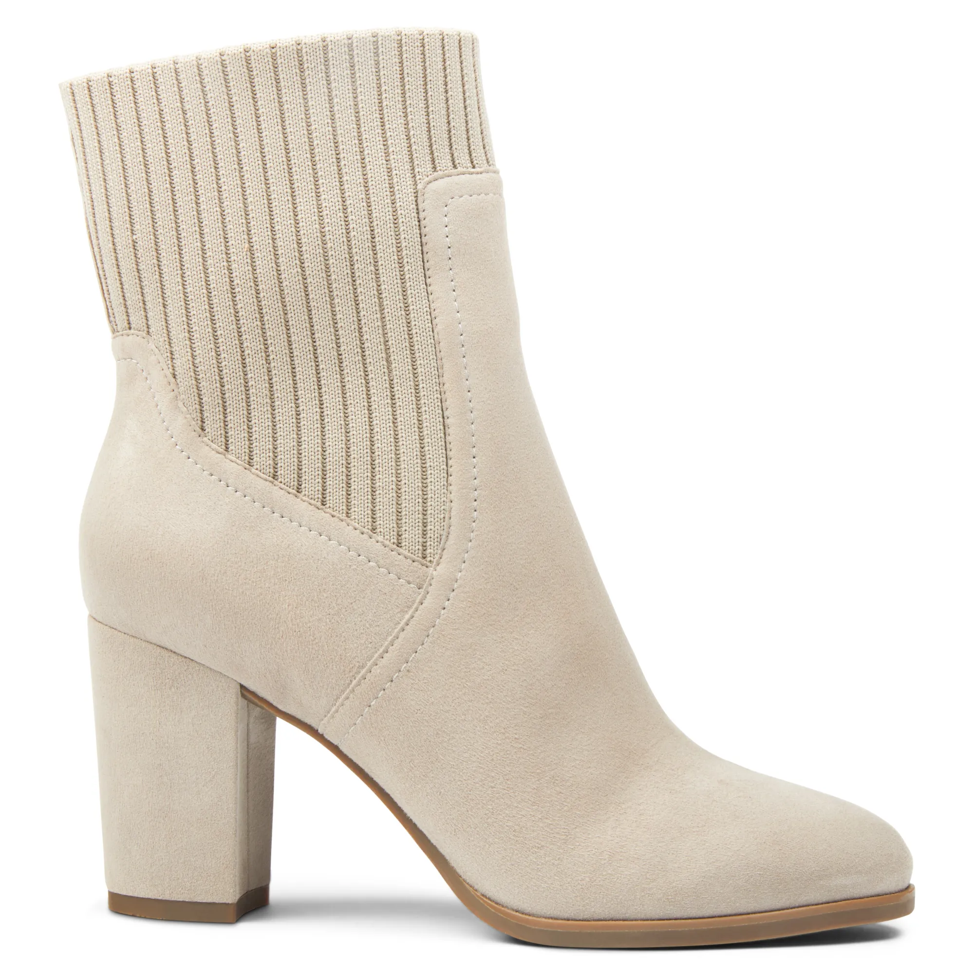 Outlet Vionic Kaylee Ankle Boot Black Suede Knit|Dark Taupe Suede/Knit|Olive|Toffee