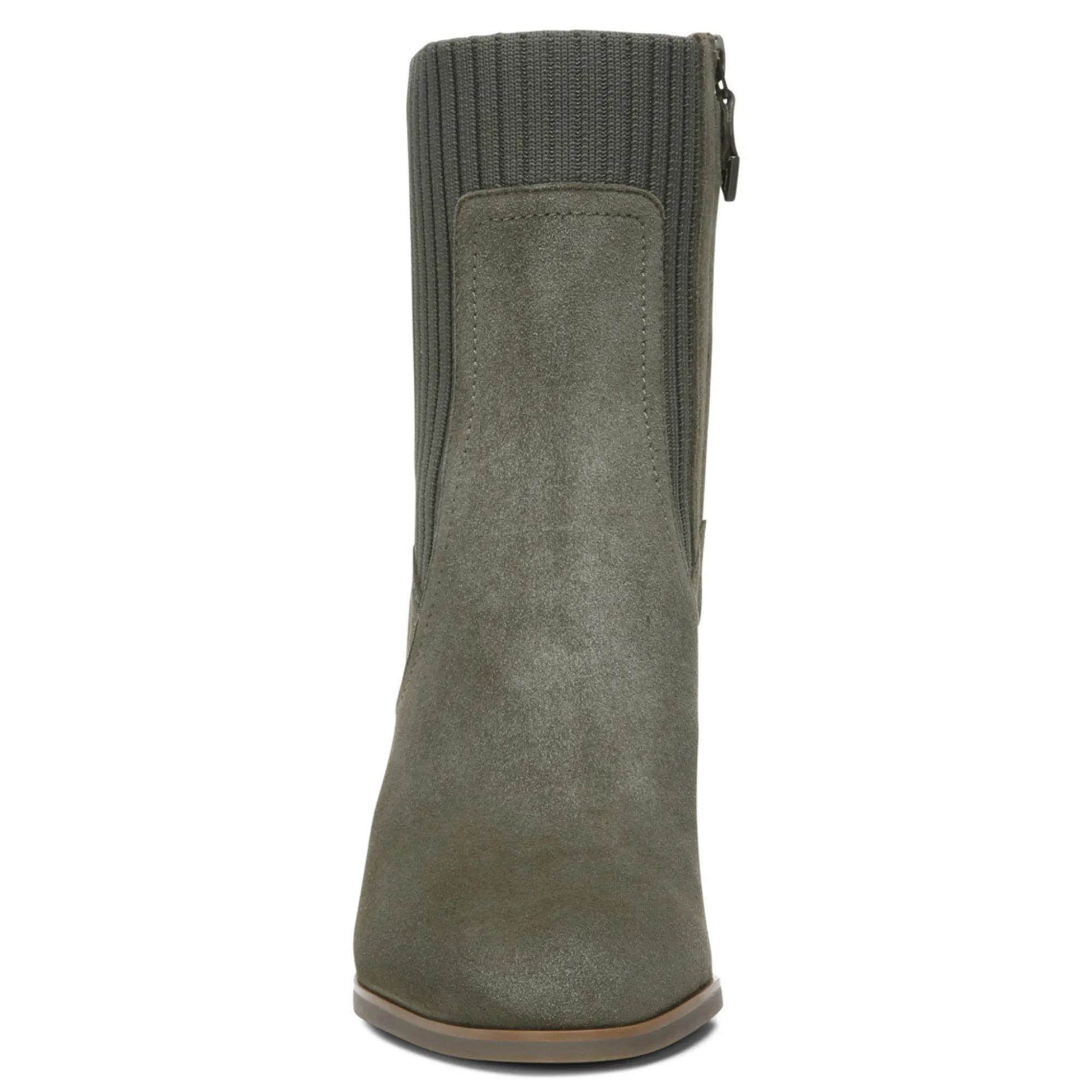 Outlet Vionic Kaylee Ankle Boot Black Suede Knit|Dark Taupe Suede/Knit|Olive|Toffee