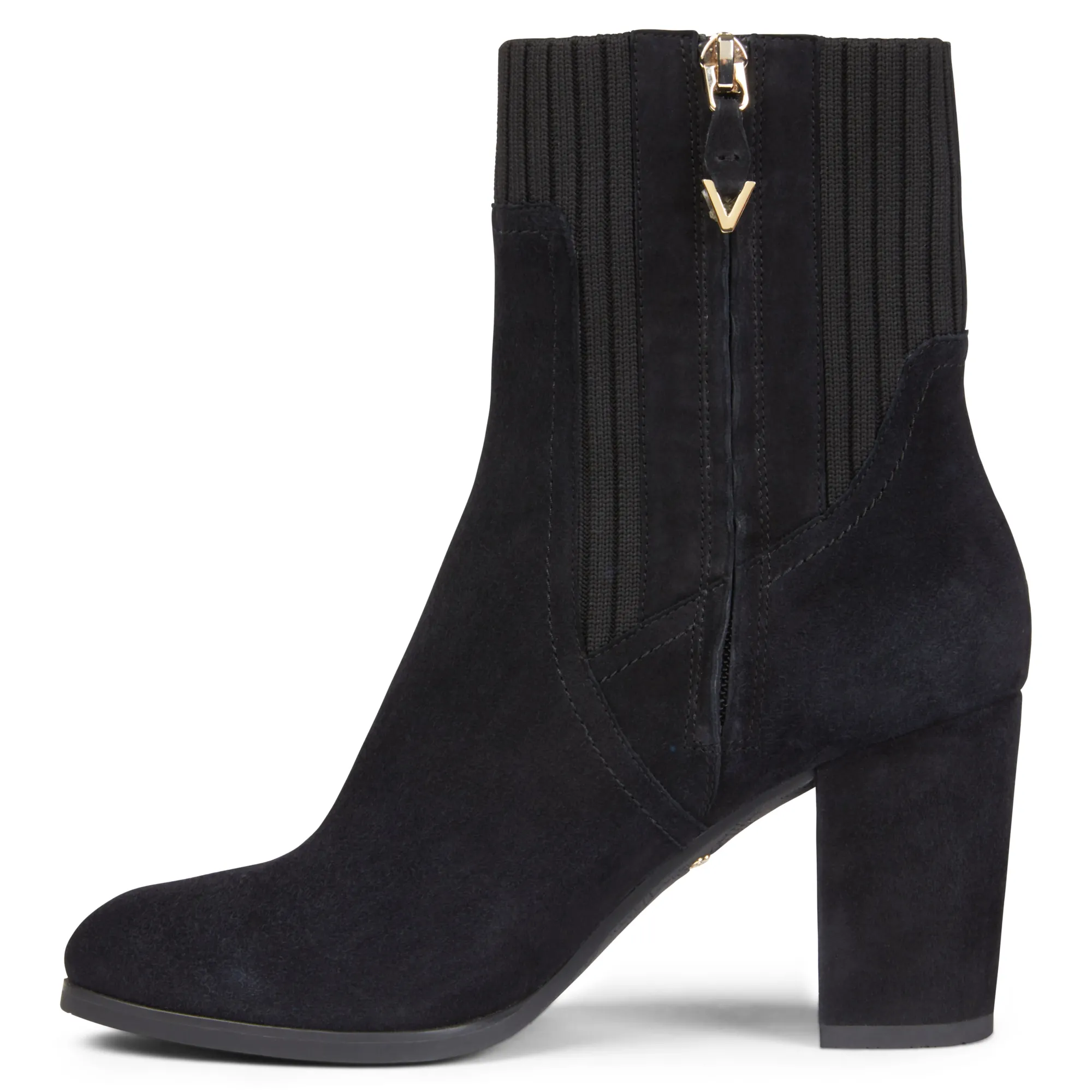 Outlet Vionic Kaylee Ankle Boot Black Suede Knit|Dark Taupe Suede/Knit|Olive|Toffee