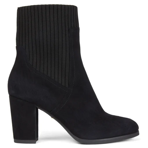 Outlet Vionic Kaylee Ankle Boot Black Suede Knit|Dark Taupe Suede/Knit|Olive|Toffee