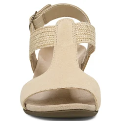 Online Vionic Kaytie Wedge Sandal Black|Blue Haze|Clay|Semolina