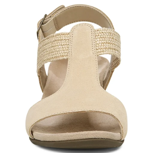 Online Vionic Kaytie Wedge Sandal Black|Blue Haze|Clay|Semolina