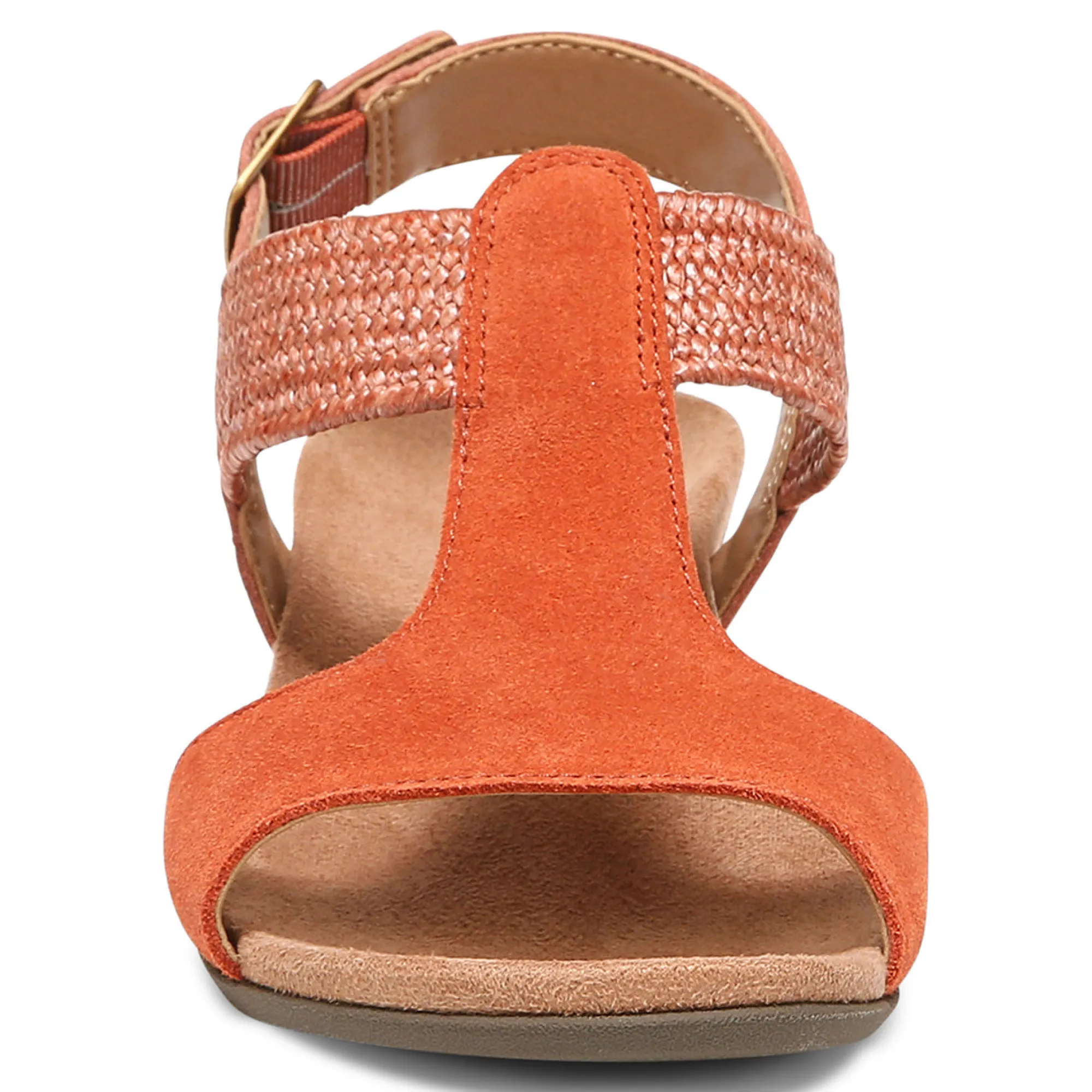 Online Vionic Kaytie Wedge Sandal Black|Blue Haze|Clay|Semolina