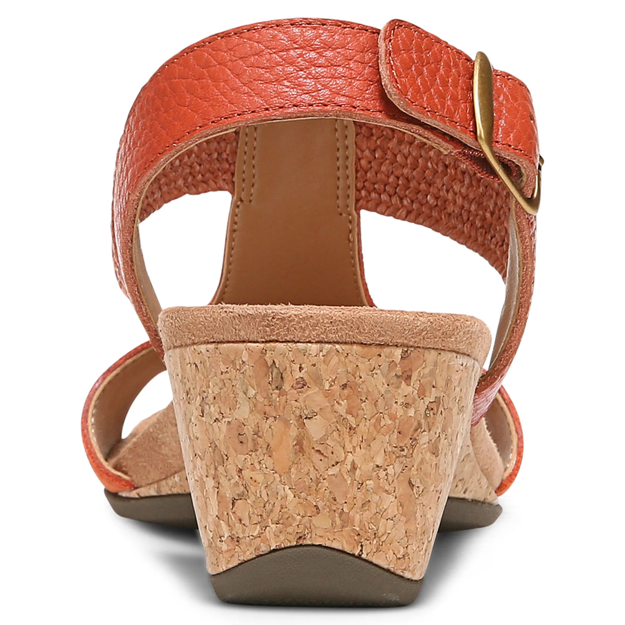 Online Vionic Kaytie Wedge Sandal Black|Blue Haze|Clay|Semolina