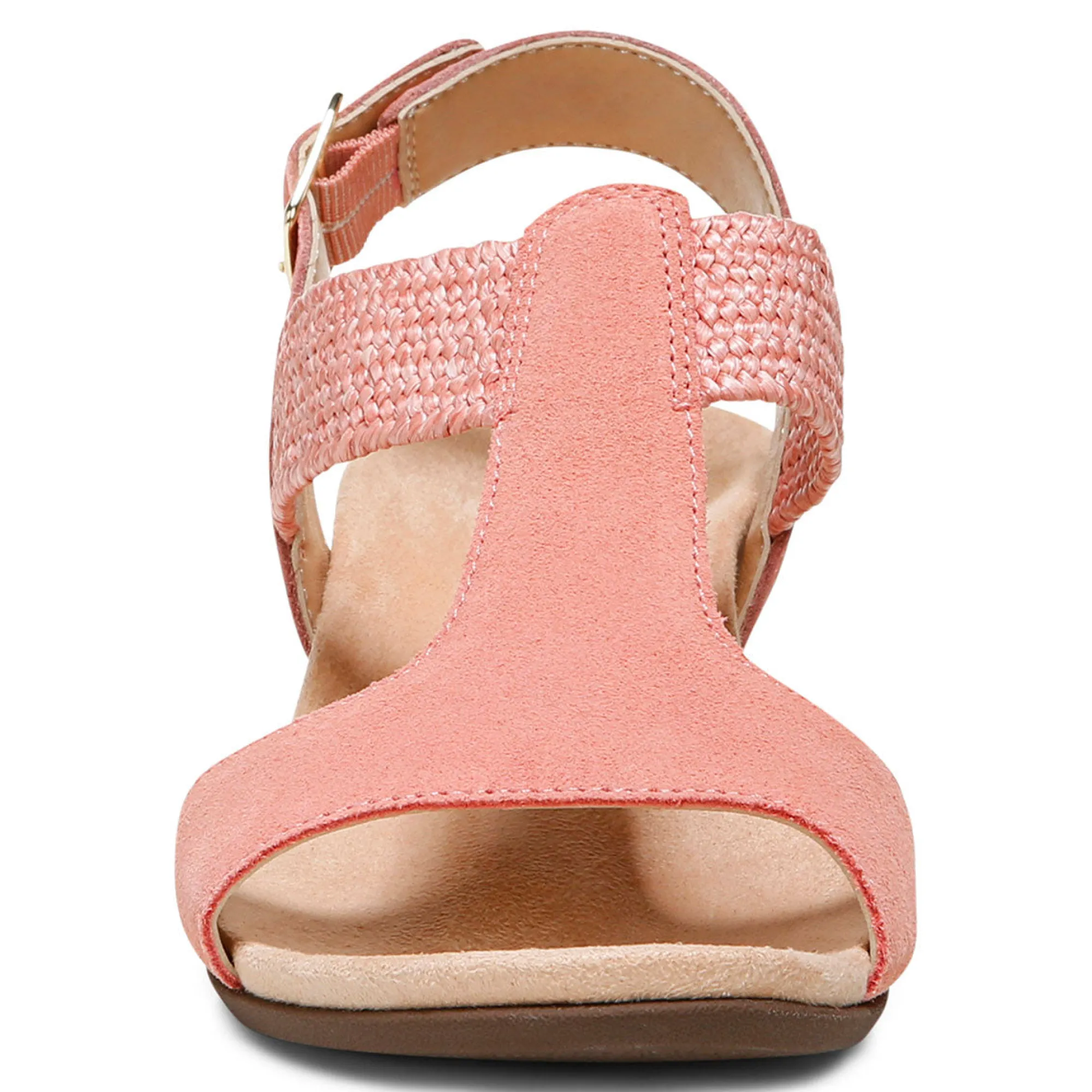 Online Vionic Kaytie Wedge Sandal Black|Blue Haze|Clay|Semolina