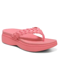 New Vionic Kenji Platform Sandal Ii Blue Shadow|Menta|Shell Pink