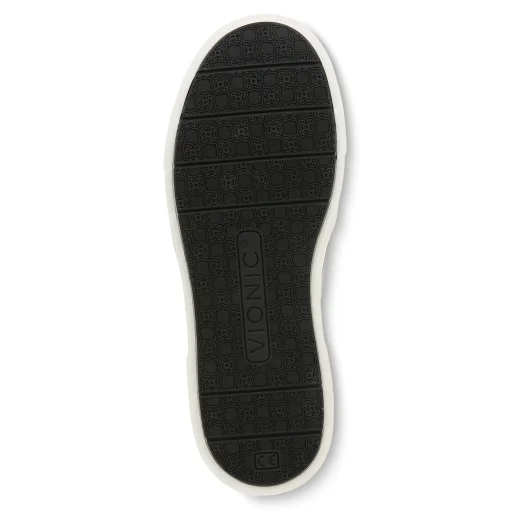 Best Vionic Kimmie Sneaker (Wide) Black Leather