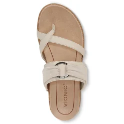 Cheap Vionic Landyn Slide Sandal Black|Blue Shadow|Clay|Cream