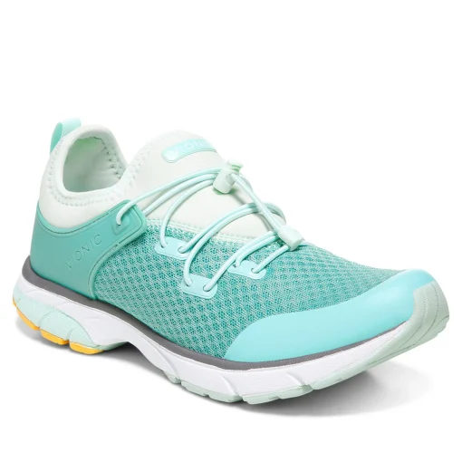Clearance Vionic London Sneaker Black|Bluebell|Charcoal|Wasabi-Mint
