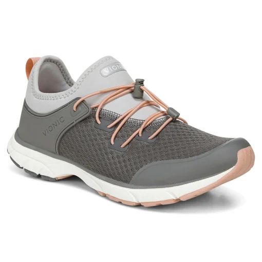 Clearance Vionic London Sneaker Black|Bluebell|Charcoal|Wasabi-Mint