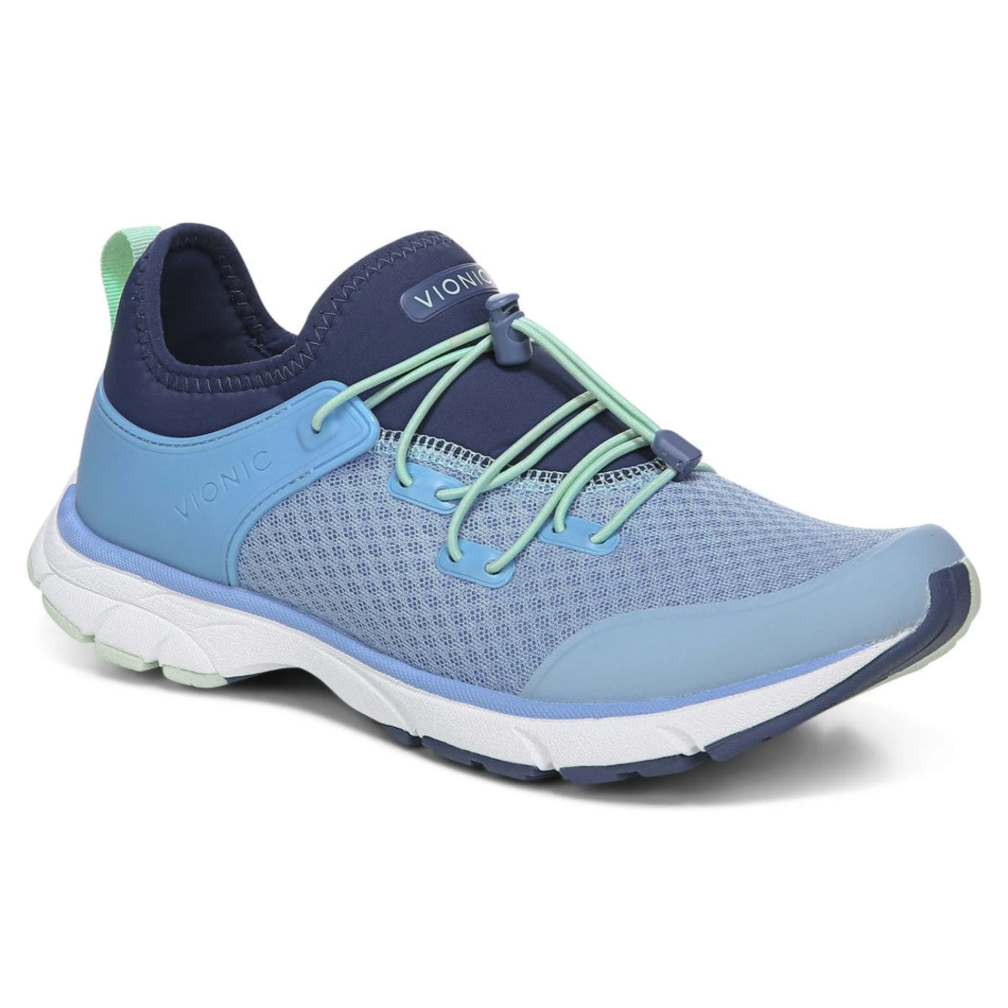Clearance Vionic London Sneaker Black|Bluebell|Charcoal|Wasabi-Mint