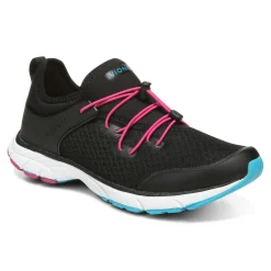 Clearance Vionic London Sneaker Black|Bluebell|Charcoal|Wasabi-Mint