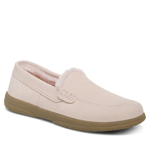 Store Vionic Lynez Slipper Ii Blue Plaid|Cloud Pink|Fuji Apple|Semolina