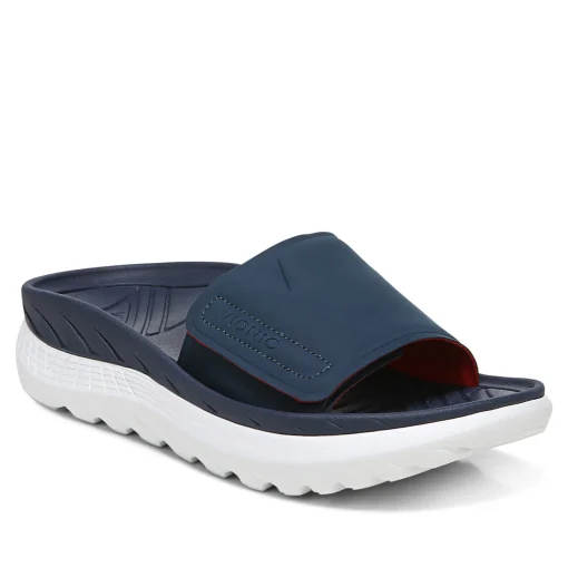 Cheap Vionic Men'S Rejuvenate Recovery Sandal Black/Black|Charcoal/Vapor|Navy
