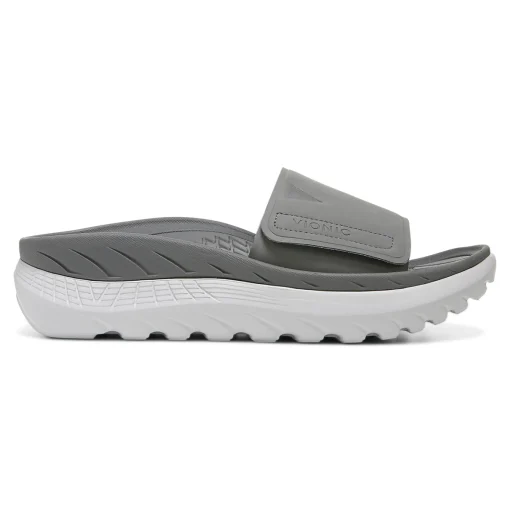 Online Vionic Men'S Rejuvenate Recovery Sandal Black/Black|Charcoal/Vapor|Navy