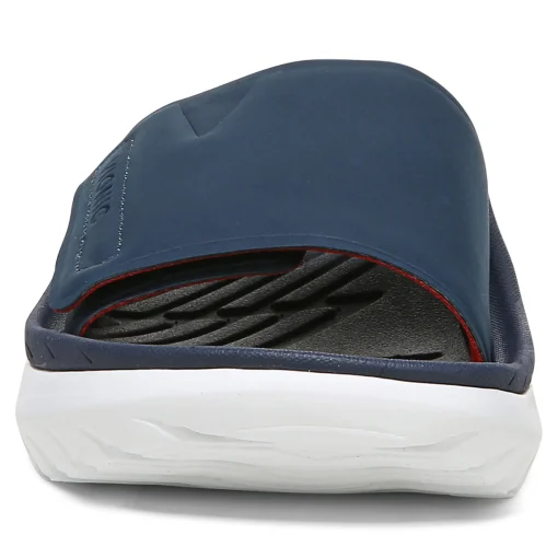 Online Vionic Men'S Rejuvenate Recovery Sandal Black/Black|Charcoal/Vapor|Navy