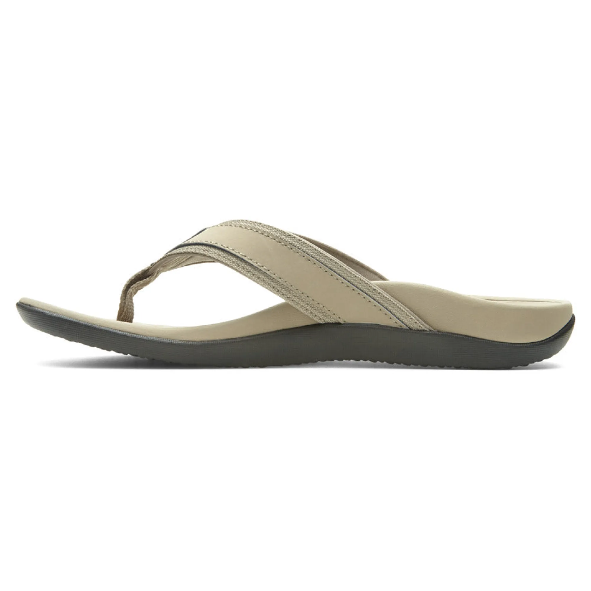 Best Vionic Men'S Tide Toe Post Sandal Black|Brown|Charcoal|Navy