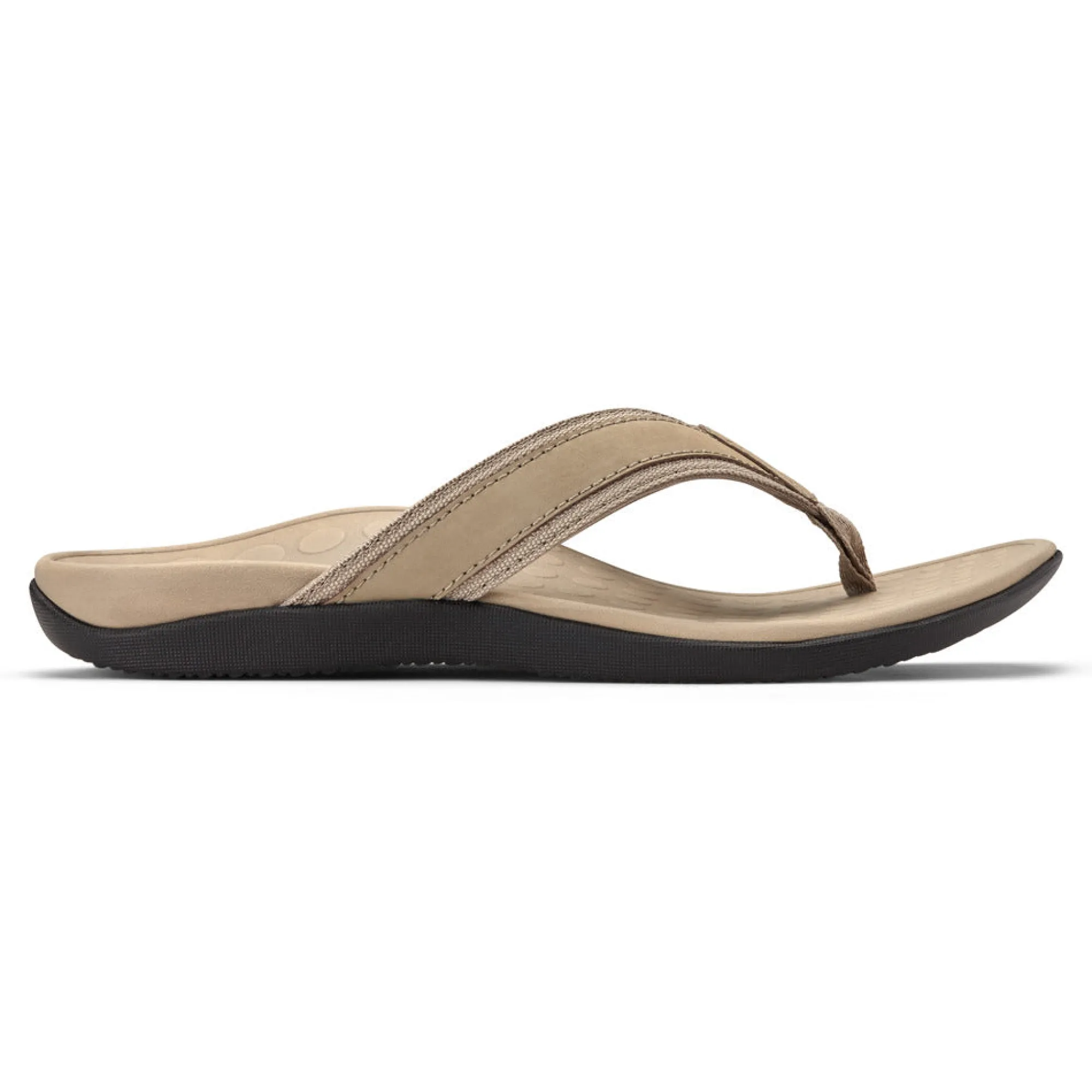 Best Vionic Men'S Tide Toe Post Sandal Black|Brown|Charcoal|Navy