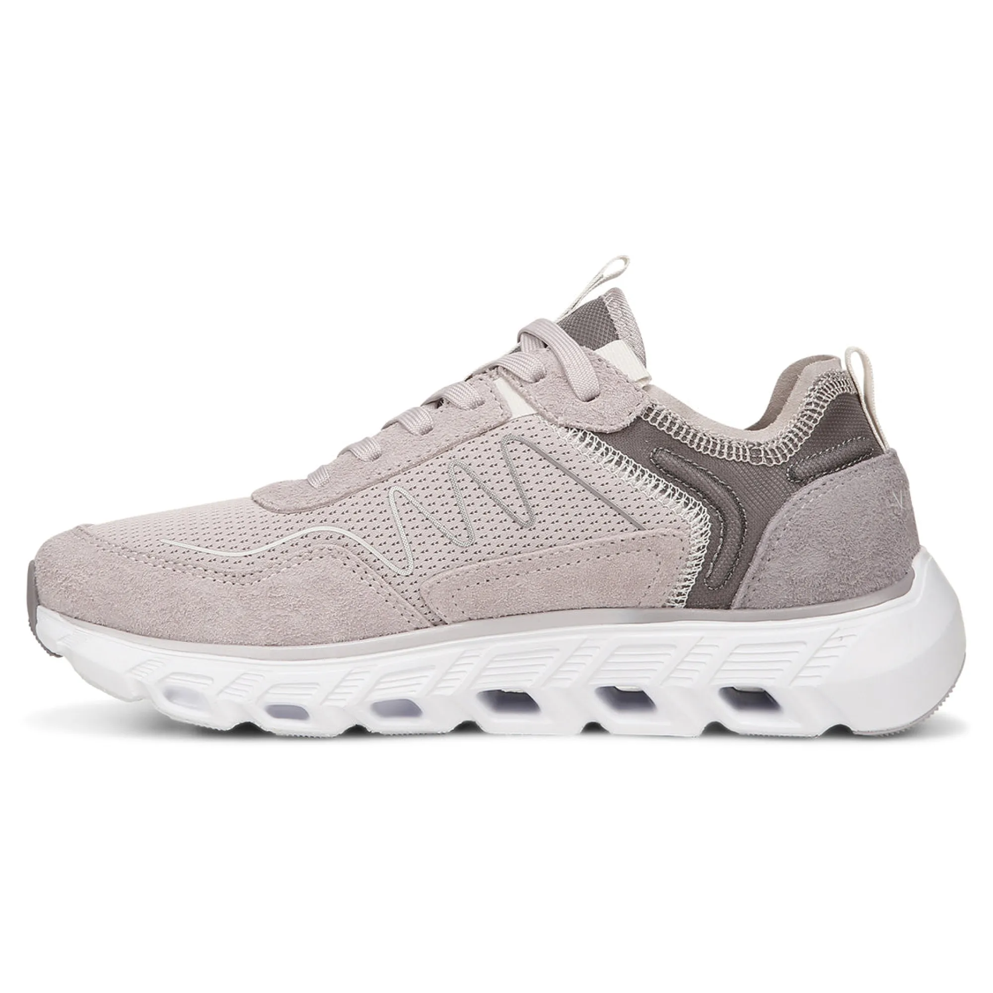 Shop Vionic Nimble Sneaker Cream Suede|Black Suede|Mist Suede