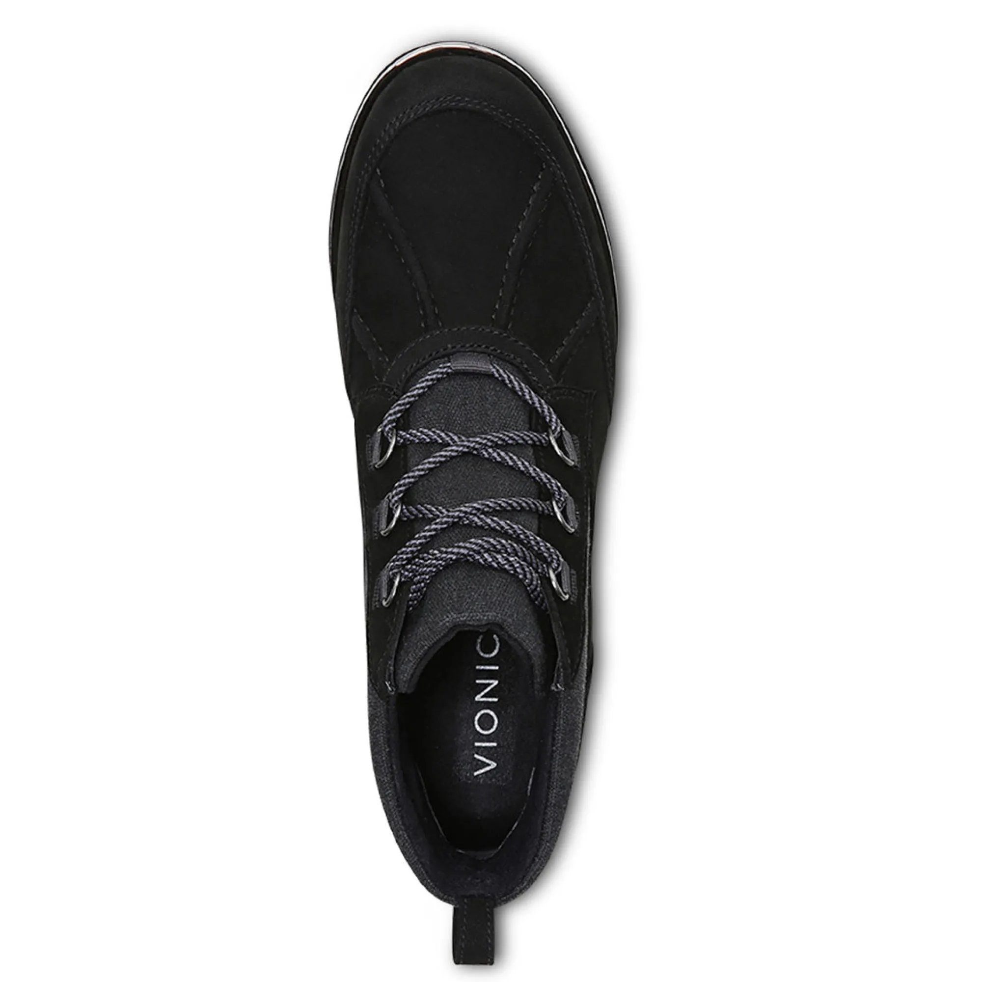 Store Vionic Nolan Waterproof Hiker Boot Black|Charcoal|Cream