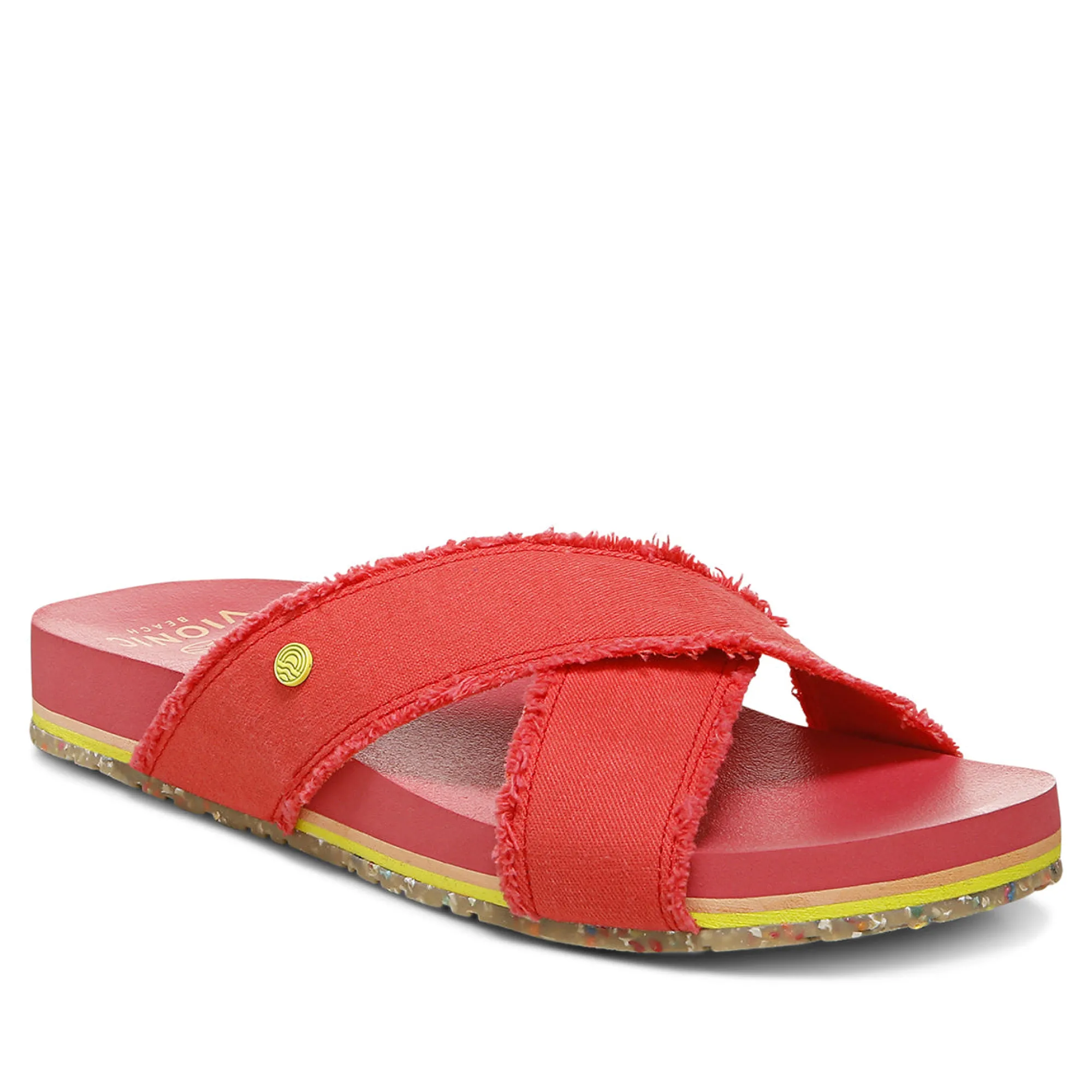 Sale Vionic Panama Sandal Black|Navy|Pale Lime|Poppy