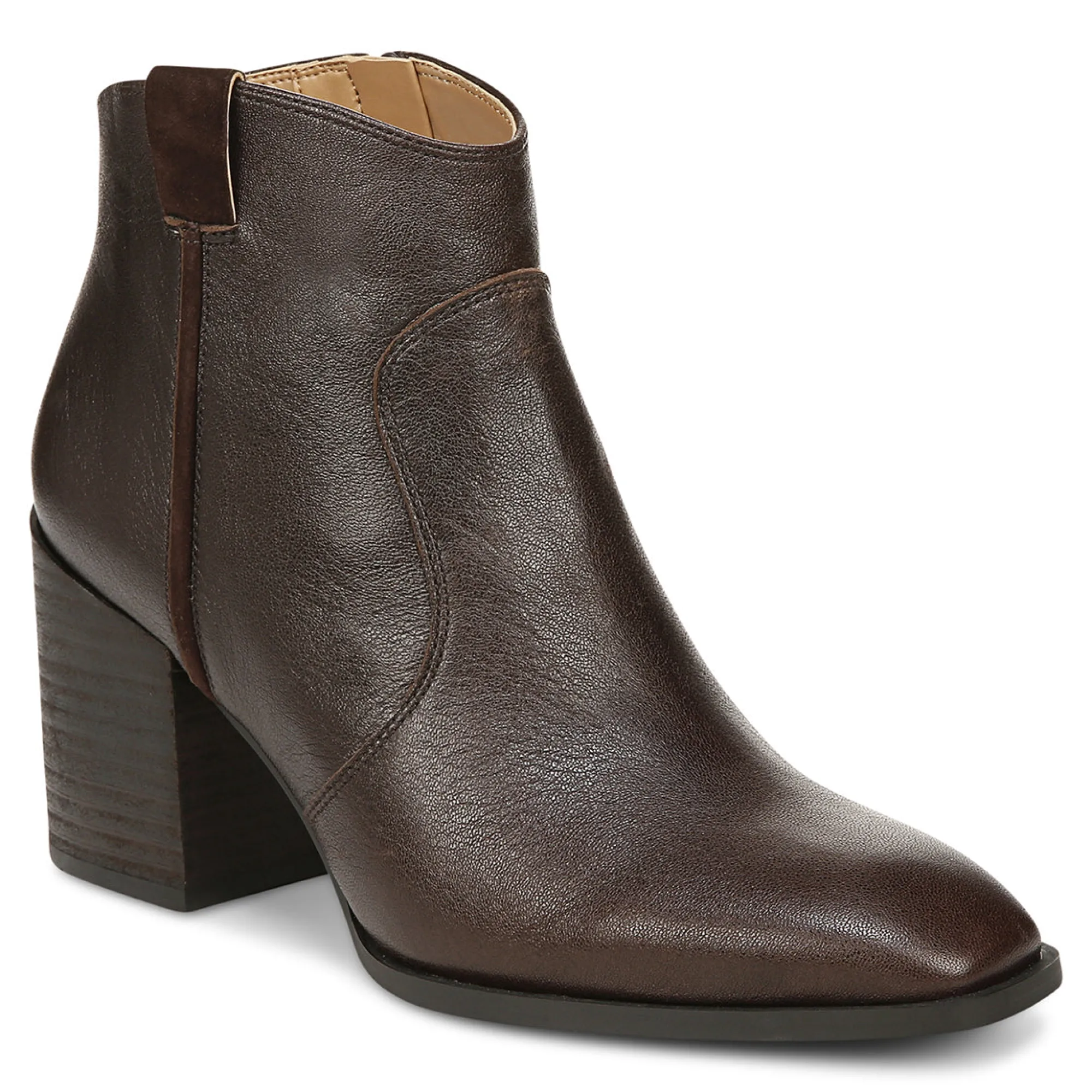 Flash Sale Vionic Regan Ankle Bootie Black Vintage Lthr|Chocolate Vintage Lthr|Greige Vintage