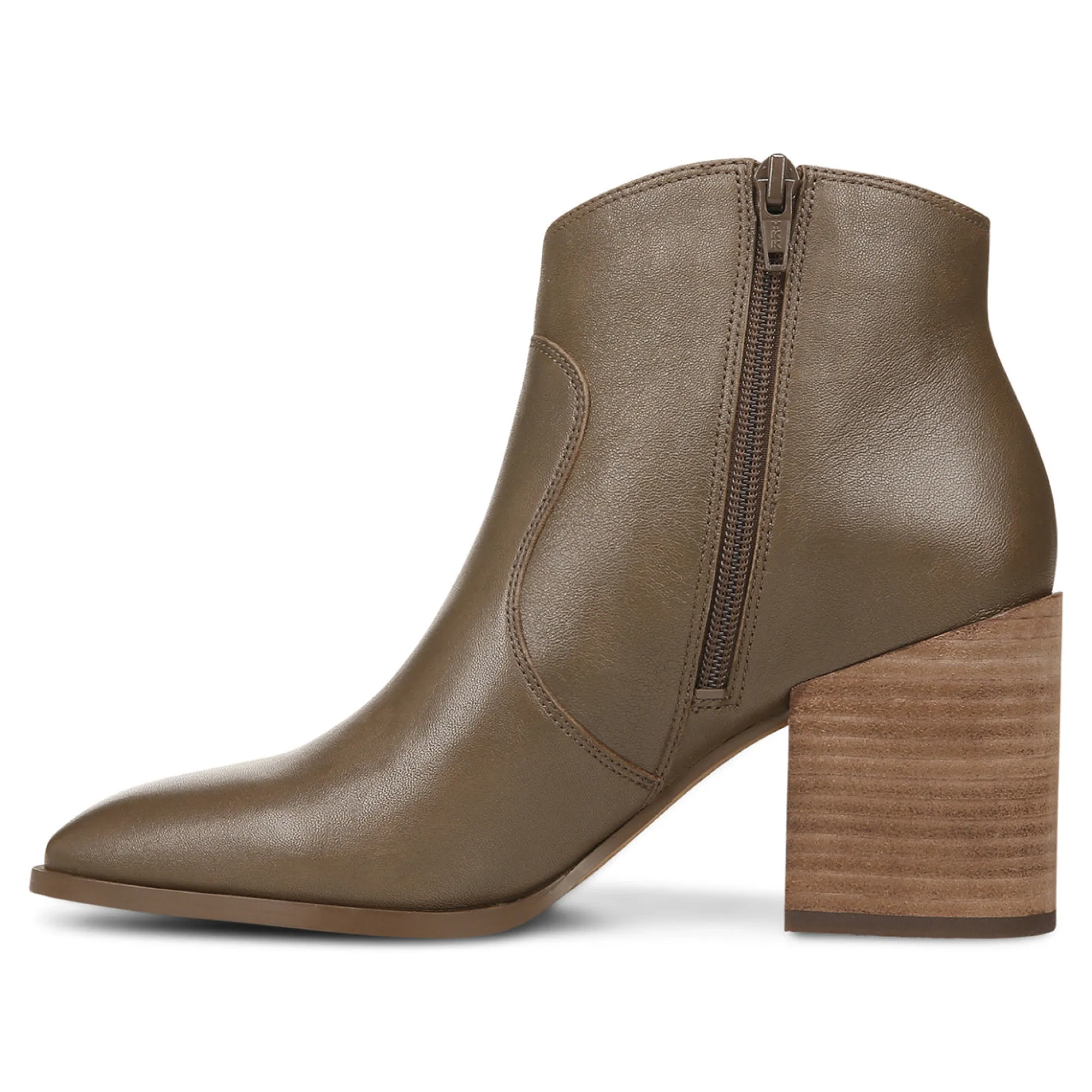 Flash Sale Vionic Regan Ankle Bootie Black Vintage Lthr|Chocolate Vintage Lthr|Greige Vintage