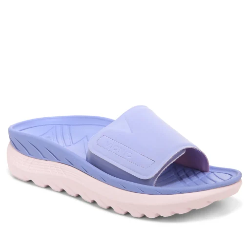 Fashion Vionic Rejuvenate Flatform Sandal Ii Blue Shadow|Dusty Lavender|Terracotta/Roze|White/Vapor