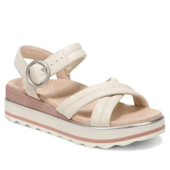 Outlet Vionic Reyna Platform Sandal Black|Blue Shadow|Cream|Vapor