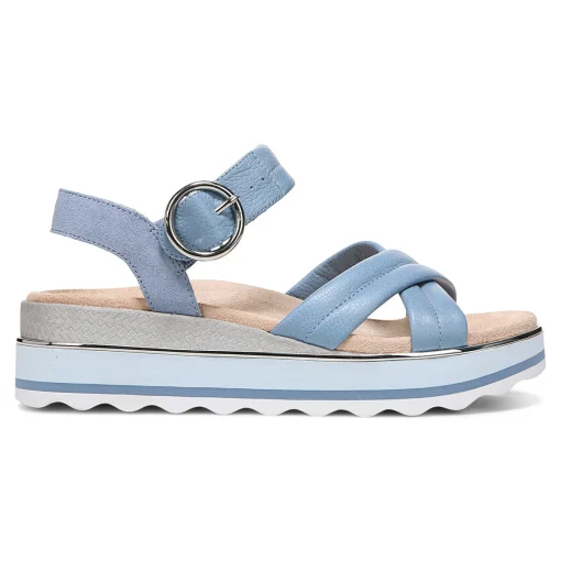 Outlet Vionic Reyna Platform Sandal Black|Blue Shadow|Cream|Vapor