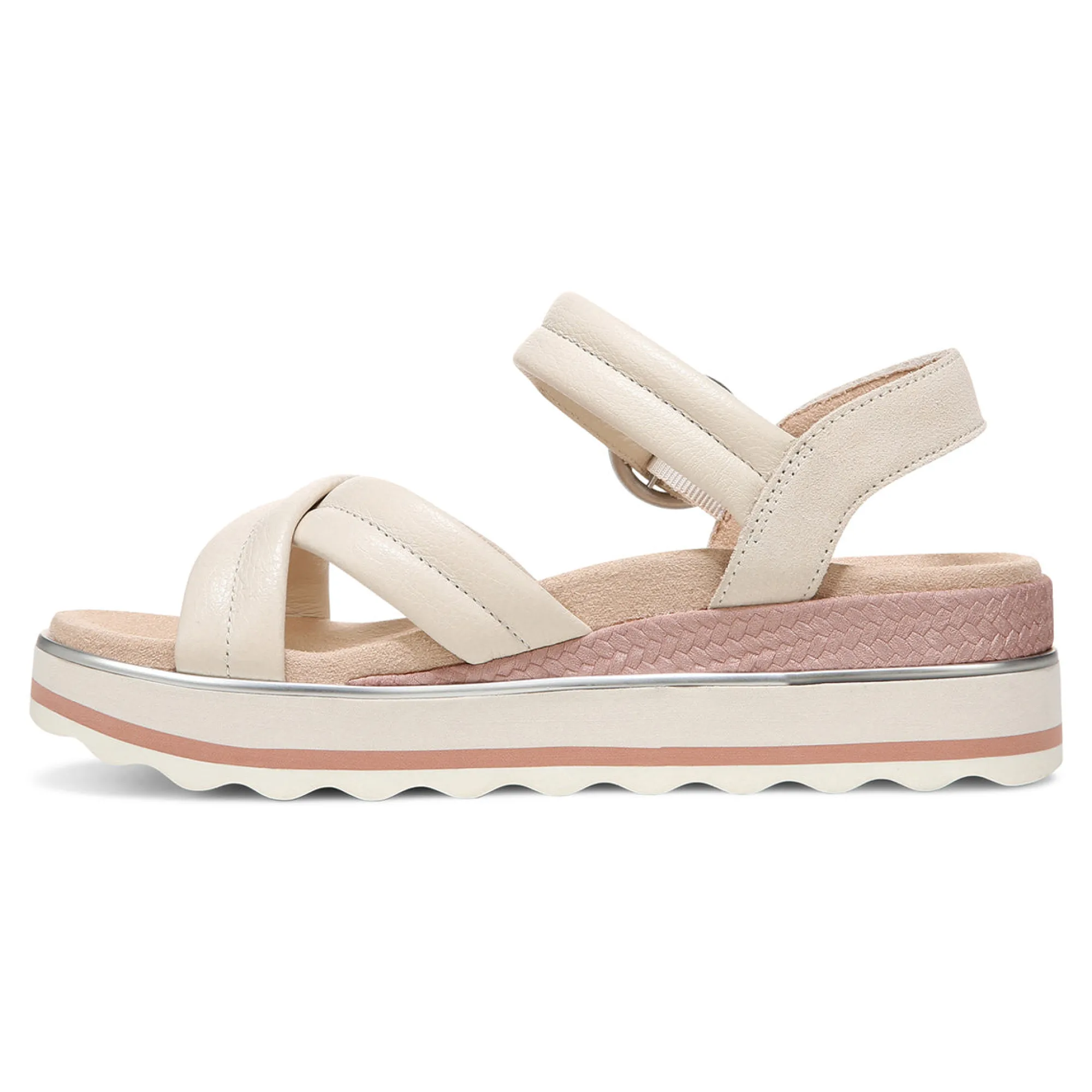 Outlet Vionic Reyna Platform Sandal Black|Blue Shadow|Cream|Vapor
