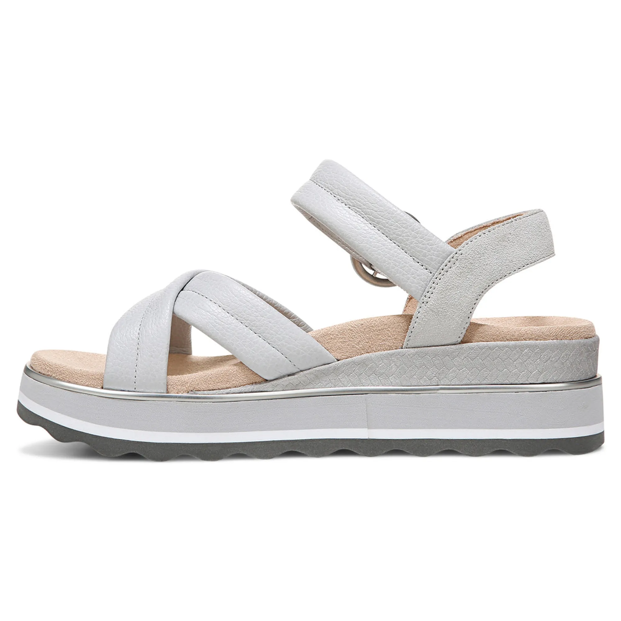 Outlet Vionic Reyna Platform Sandal Black|Blue Shadow|Cream|Vapor