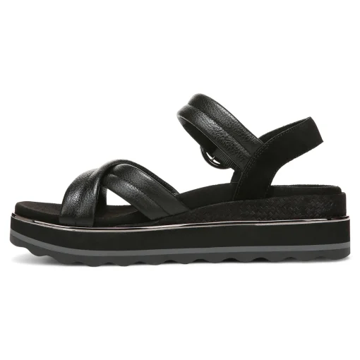 Outlet Vionic Reyna Platform Sandal Black|Blue Shadow|Cream|Vapor