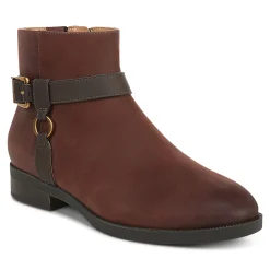 New Vionic Rhiannon Ankle Boot Black Leather|Chocolate|Cognac