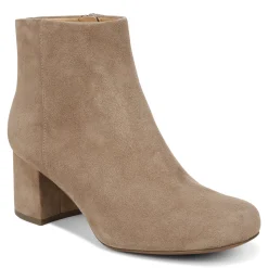 Outlet Vionic Sibley Ankle Boot Black Leather|Taupe Suede